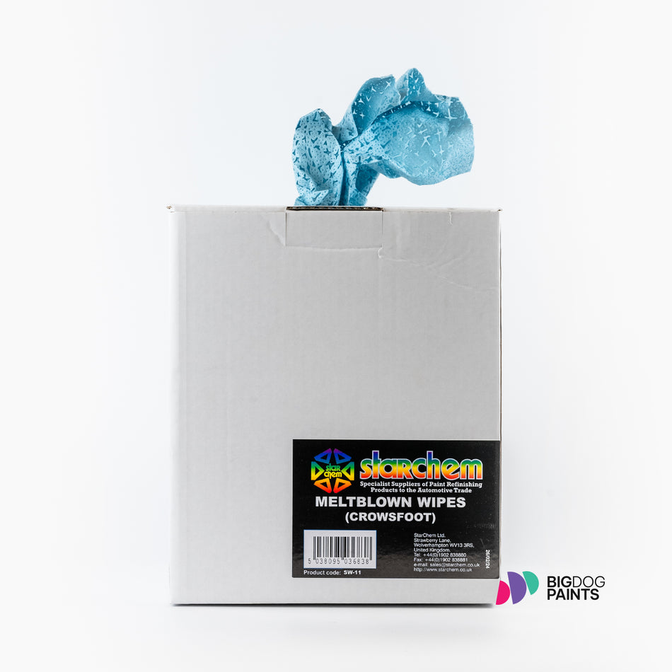 Meltblown Crows Foot Solvent Wipes (26 x 24CM, 260 sheets) | SW-11
