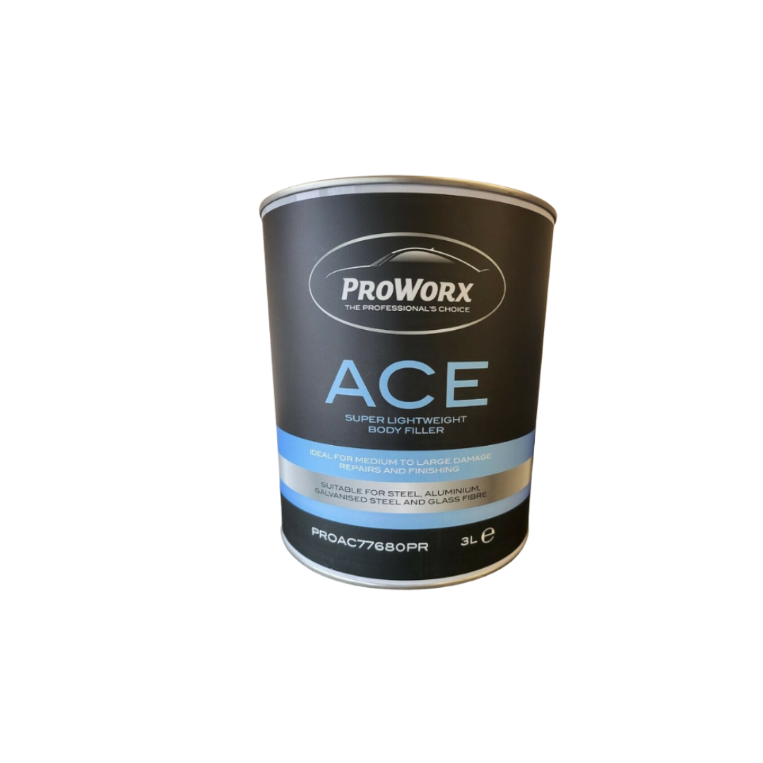 ProWorx Ace Super Lightweight Car Body Filler 3L – Big Dog Paints